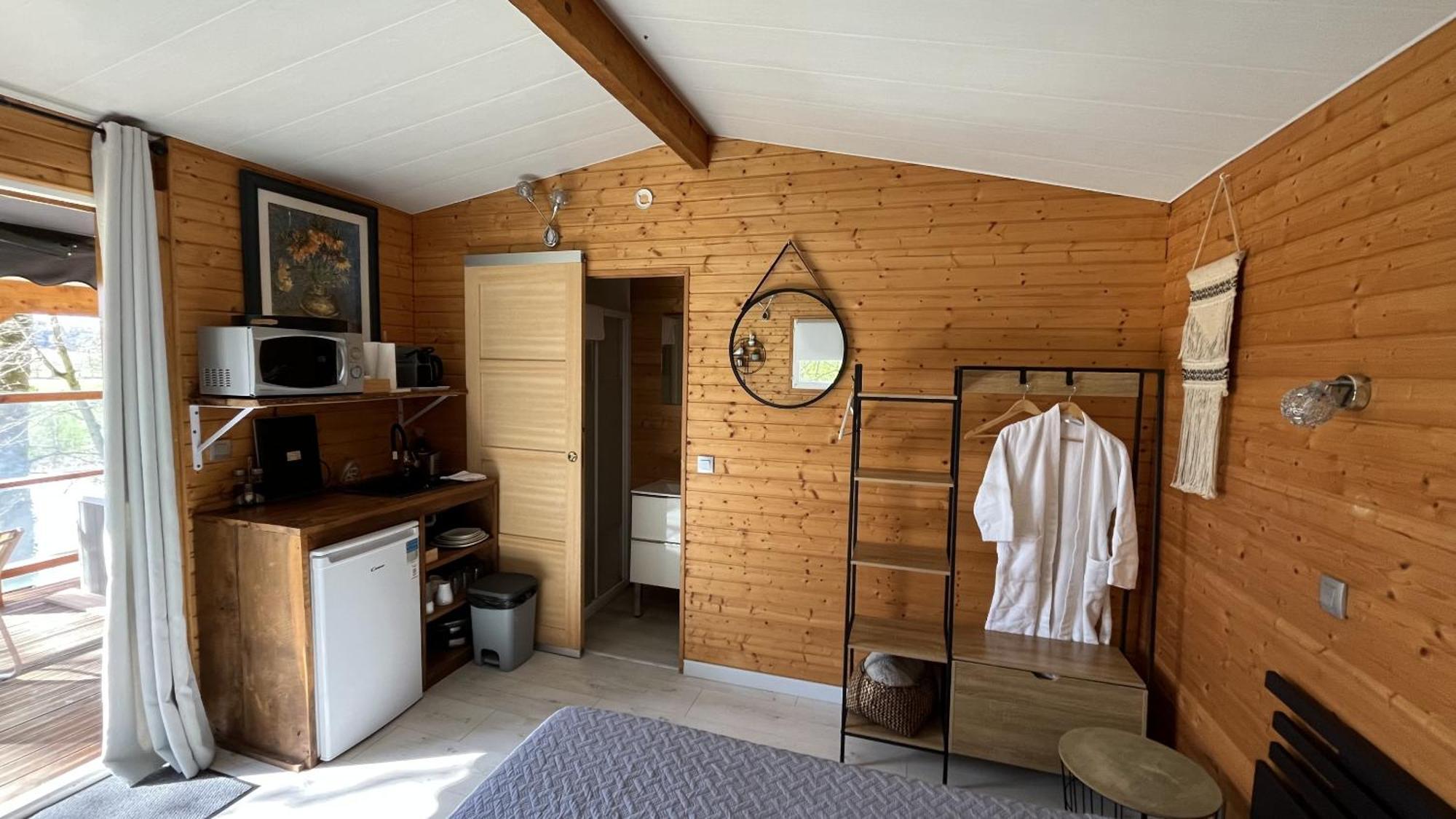 Les Cabanes Du Lac - Spa - Petit Dejeune - Cabane Du Frene & Cabane Du Chene Premium Sevignacq Exterior photo